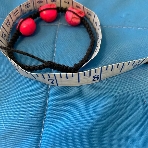 Pink Skull adjustable bracelet - Picture 6 of 6